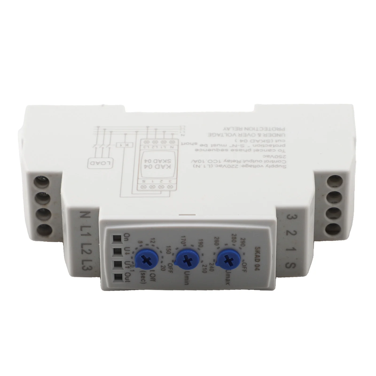 

Practical New Protector Undervoltage 220VAC 90*58*22.5mm Multifunctional Over Under Voltage Relay Over-voltage