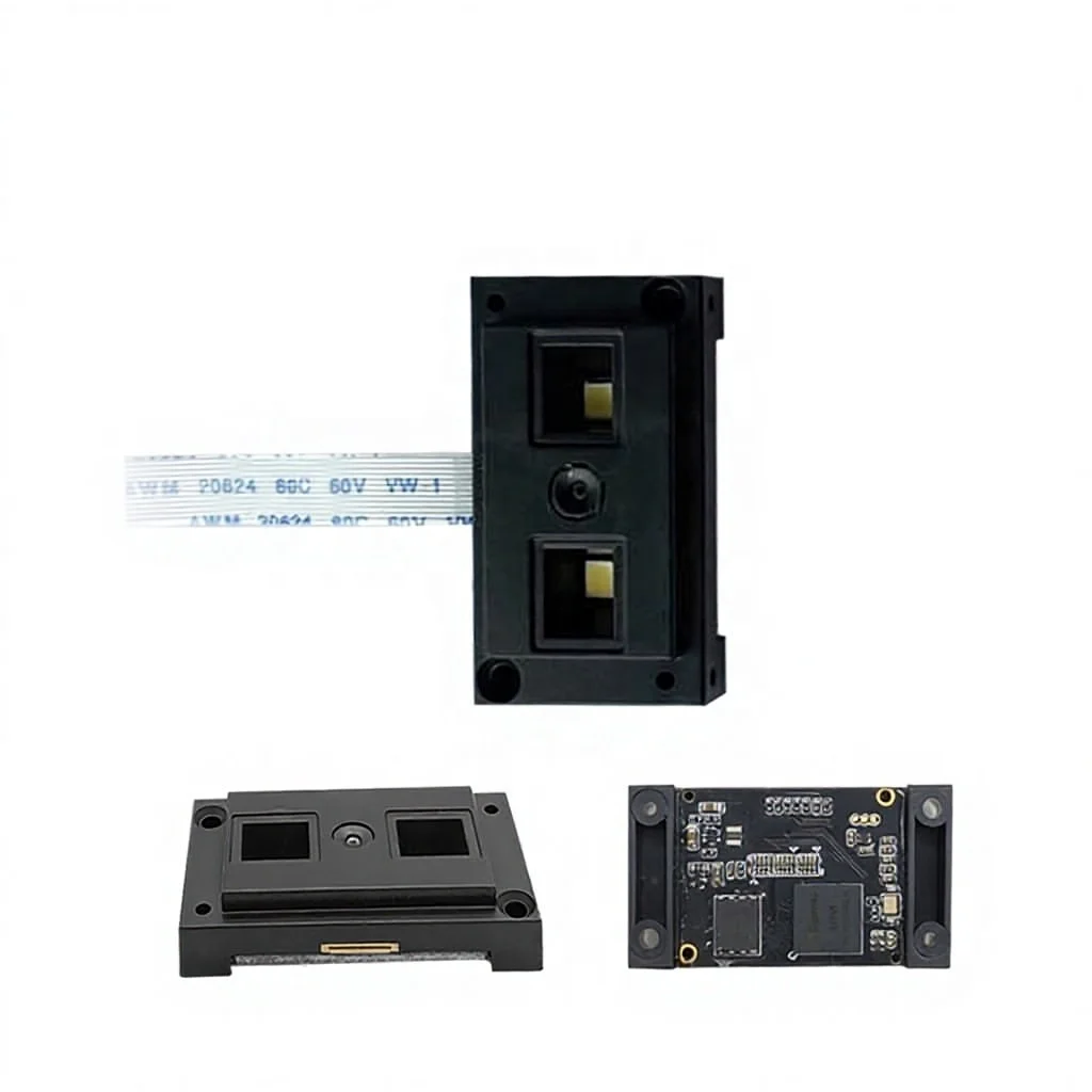 LONVILL Ultra-thin Embedded Code Reader 5mil CMOS USB TTL Interfaces  Barcode Scanner Engine for Access Control