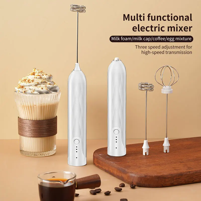 

Компактный электрический ручной миксер для выпечки (Полуавтоматический мусор для сливок с насадками для смешивания)