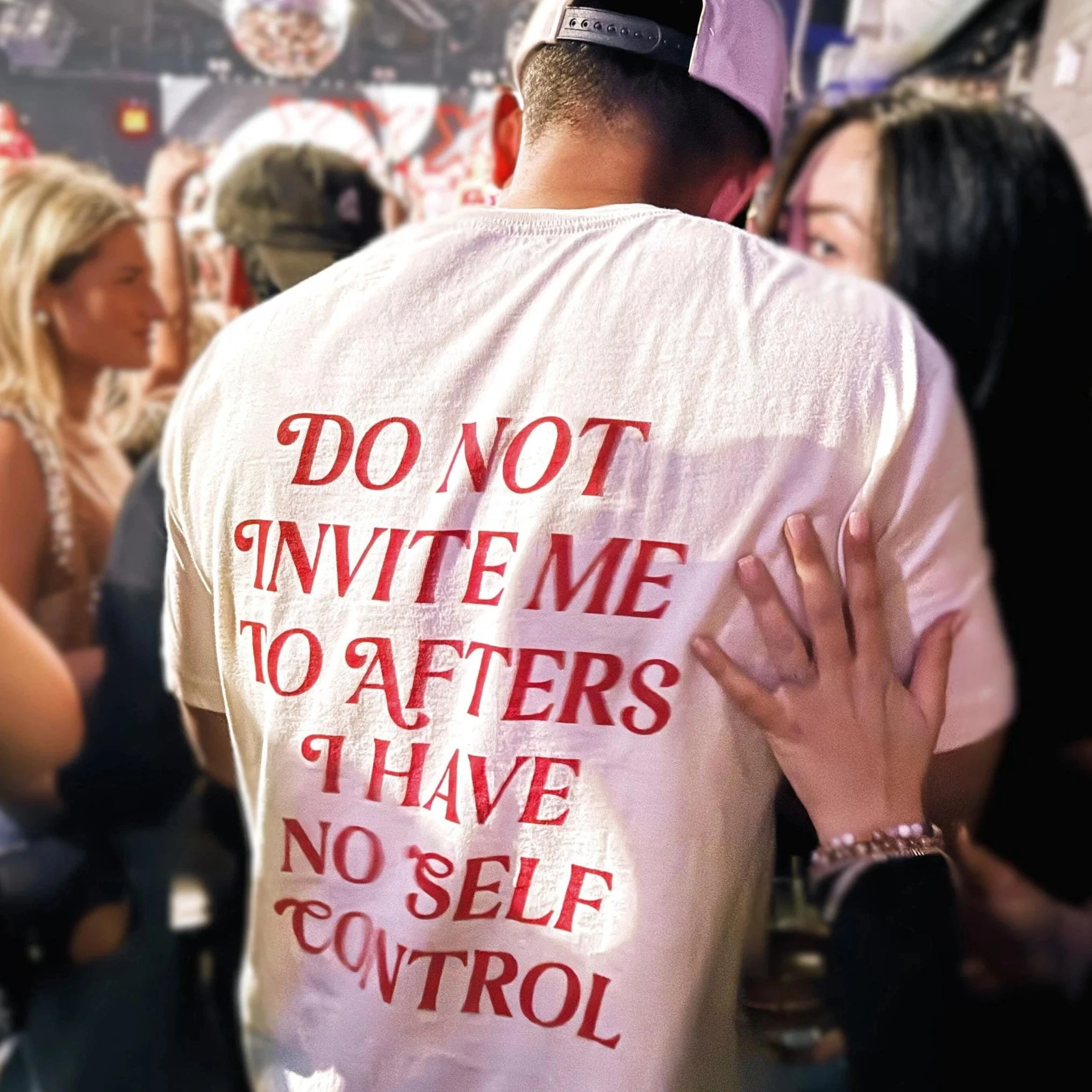 Do Not Invite Me To AftersSummer Trendy Casual T-Shirt Men's and Women's Luxury Brand Top