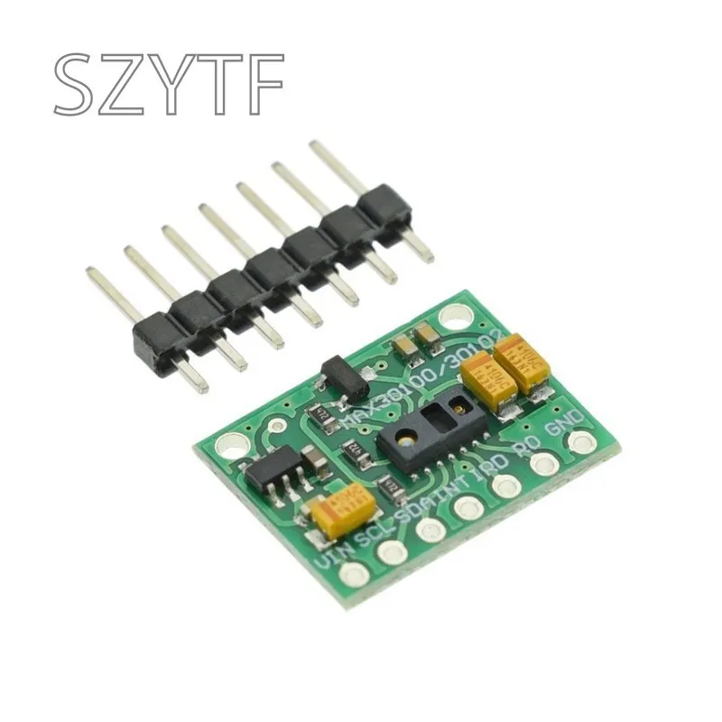 Low Power MAX30100 MAX30102 Sensor Heart Rate Breakout Board For Arduino Blood Oxygen Sensor Module MAX30100 Pulse Oximeter