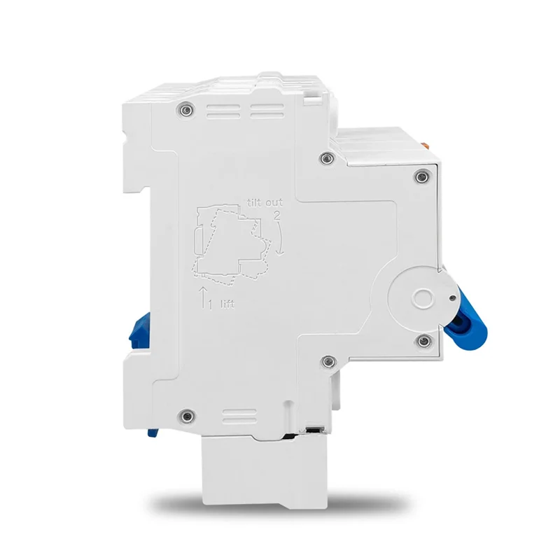 RIRI TOMZN Residual Current Circuit Breaker สวิตช์หลักพร้อมตัวป้องกันไฟกระชาก RCBO MCB พร้อม Lightning-Protection SPD 63A