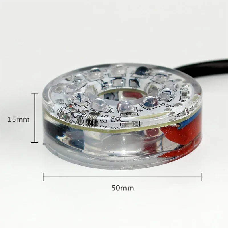 RGB LED خزان الأسماك ضوء مصباح الصيد حوض السمك بركة مصباح USB 5 فولت مقاوم للماء مصباح تحت الماء RGB المحيط ضوء نافورة الديكور