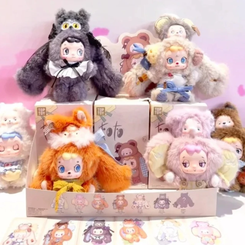

TOPTOY FoFo Forest Defense Series Blind Box Kawaii Anime Figure Mystery Box Toys Cute Plush Vinyl Model Dolls Trendy Girl Gifts