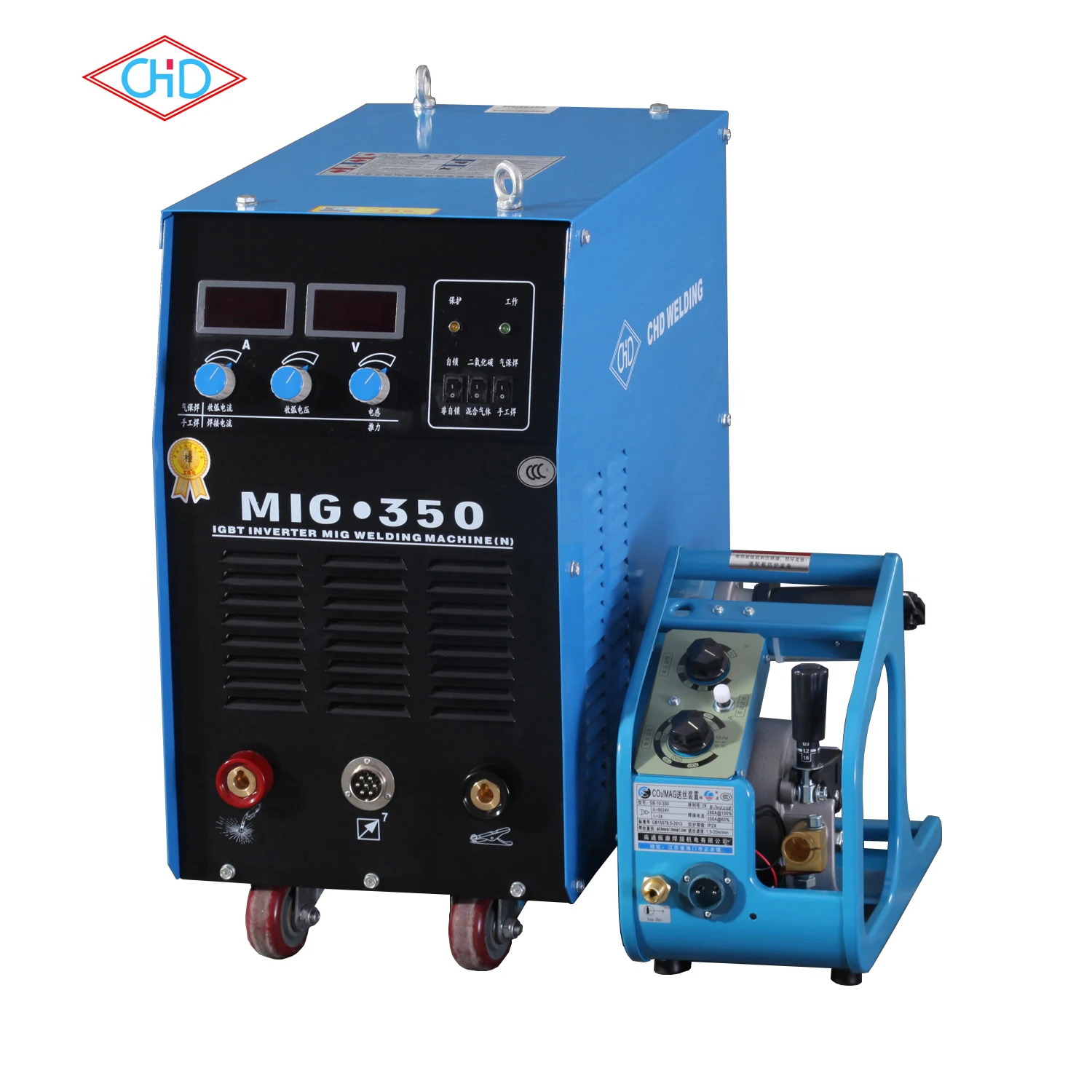 

CHD 380V Dual IGBT Module Electric Arc Welders Mig Welding Machine