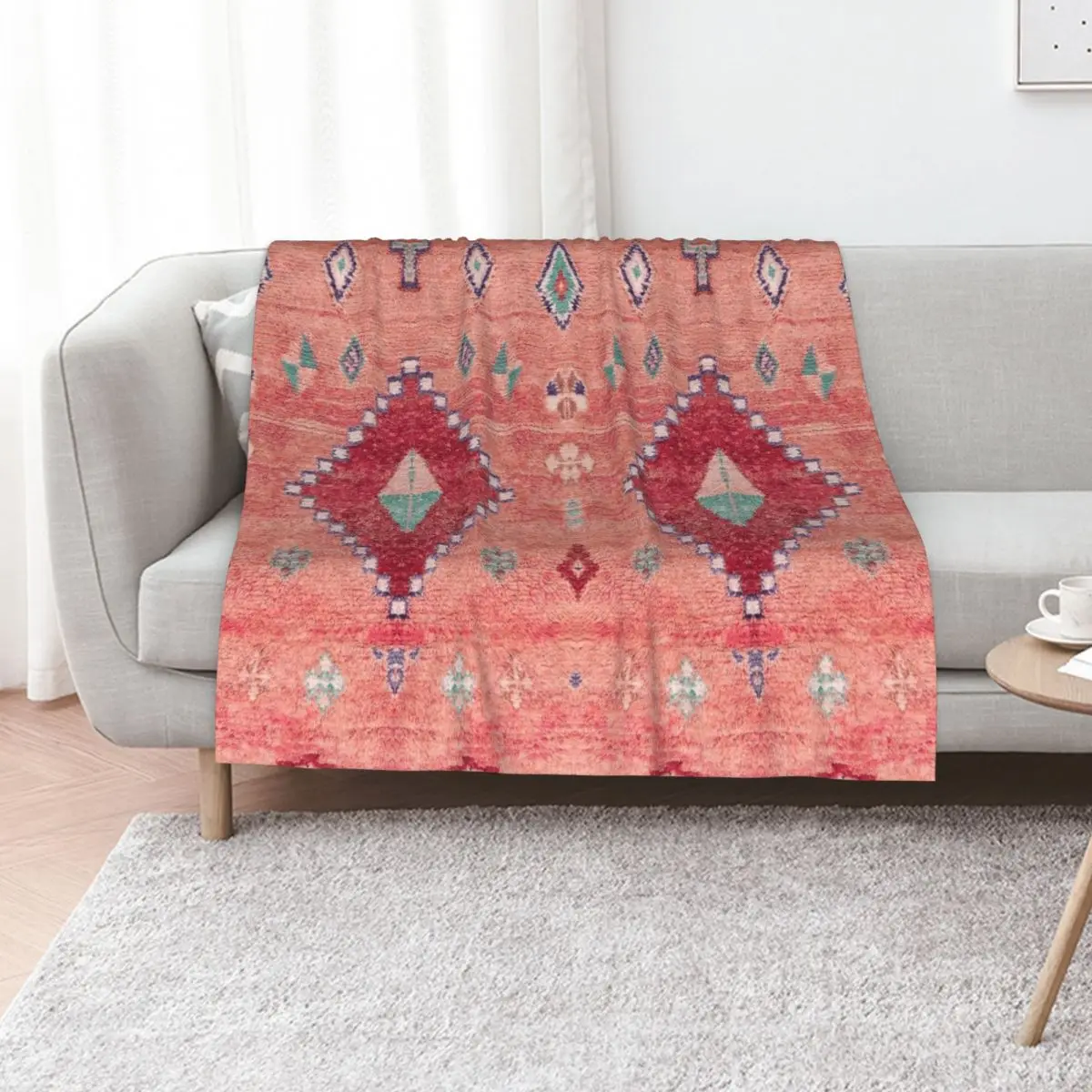 Heritage Moroccan Rug Style Design Throw Blanket Luxury Brand Sofa Throw wednesday Vintage Hair Personalized Gift Blankets