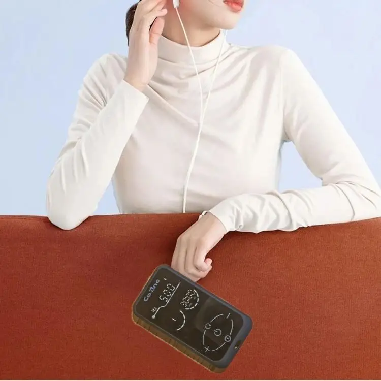 Clip-on CES Cranial Electrotherapy Stimulator, Sleep Therapy Device for Insomnia Anxiety Head Pain Relief Fast Sleep Aid