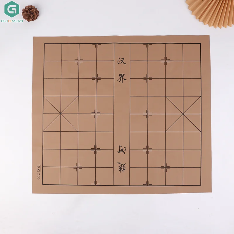

Foldable Go Game Chessboard Weiqi Checkerboard Board Game For 53*61CM Double-Sided PU And Plush Checkboard Old Game