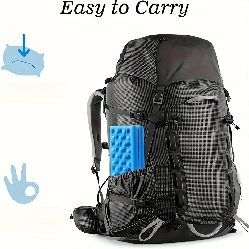 العسل بساط التدليك 6 أضعاف XPE وسادة المشي لمسافات طويلة التخييم التدريب بارك وسادة قابلة للطي نزهة الجلوس وسادة مقاومة للرطوبة