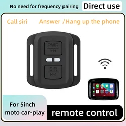 Kit de control remoto inalámbrico BT para motocicleta, reproductor Multimedia, navegación, Control de voz Siri, accesorio específico para Moto impermeable