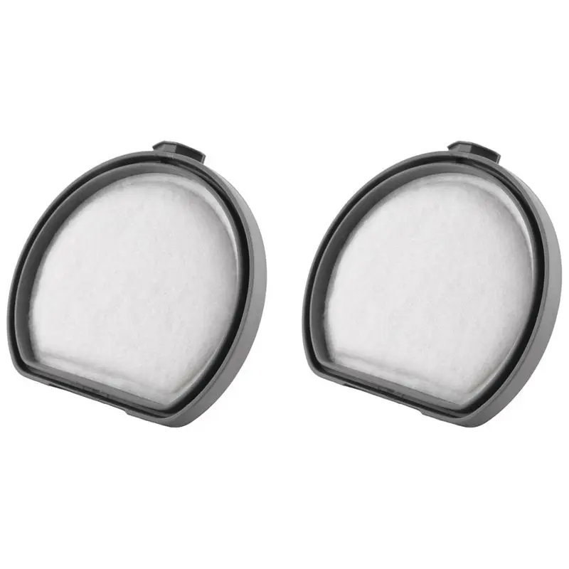 ABLK 2Pcs AEF167 Filter Set Double Pack Washable For QX9-1-50IB QX9-1-ALRG QX9-1-ANIM Black