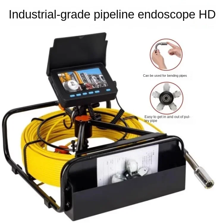 Endoscópio Senpan-Industrial Pipeline, endoscópio De Alta Definição, câmera De Manutenção De Água, inspeção De Dragagem