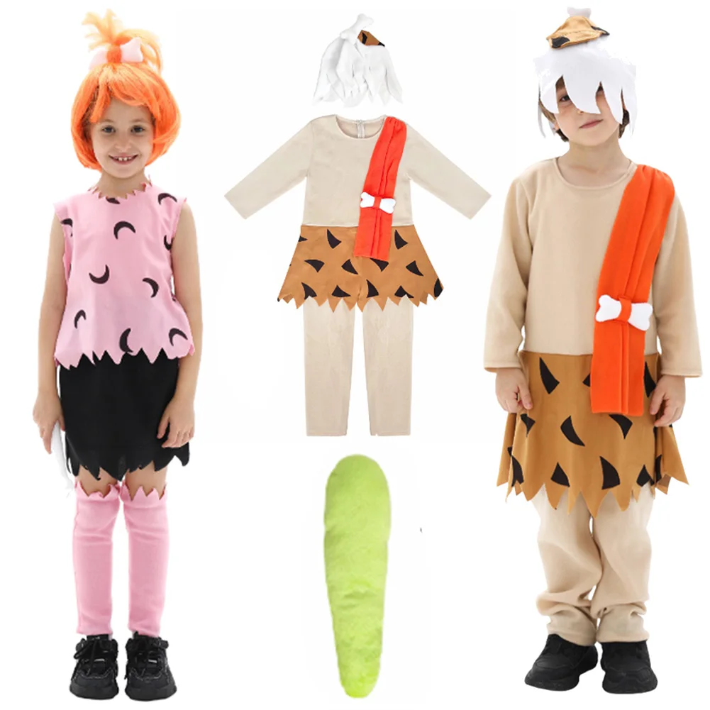 

Halloween Cosplay Savage Jumpsuit Hat Clothing Party Disguise Roleplay Cosplay Costume Outfits Halloween Carnival Party Suits