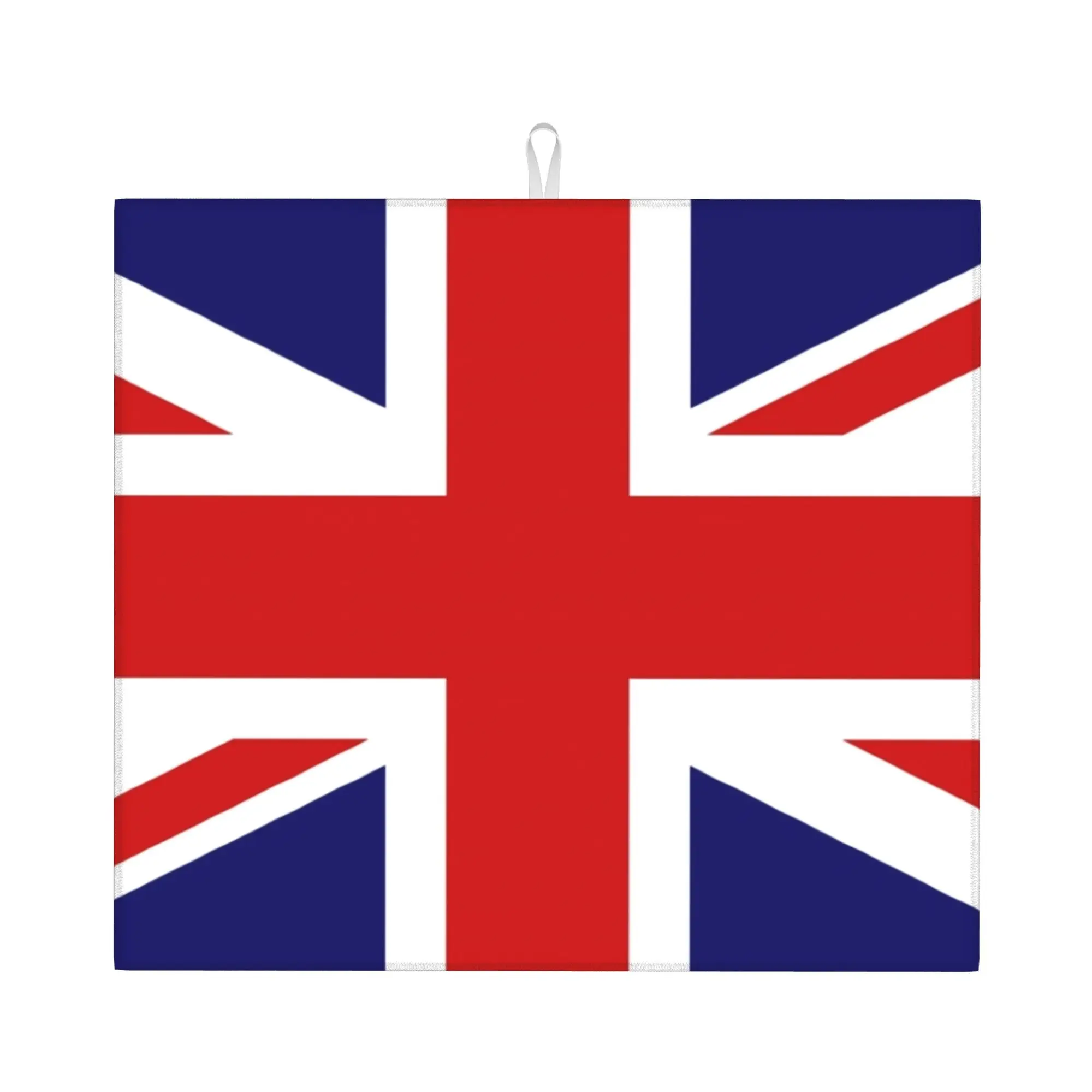 British Flag Non‑Slip Waterproof Absorbent Barware Tableware Oil Proof Reusable  Bathroom Drying Mat For Kitchen
