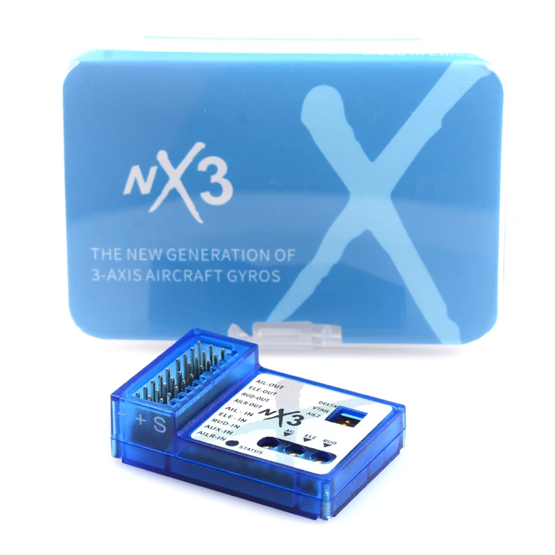 NX3 Pro Intelligent Flight Controller 3D High-precision MEMS 3-Axis Gyroscope & Stabilizer Suitable for RC Fixed-wing Aircraft