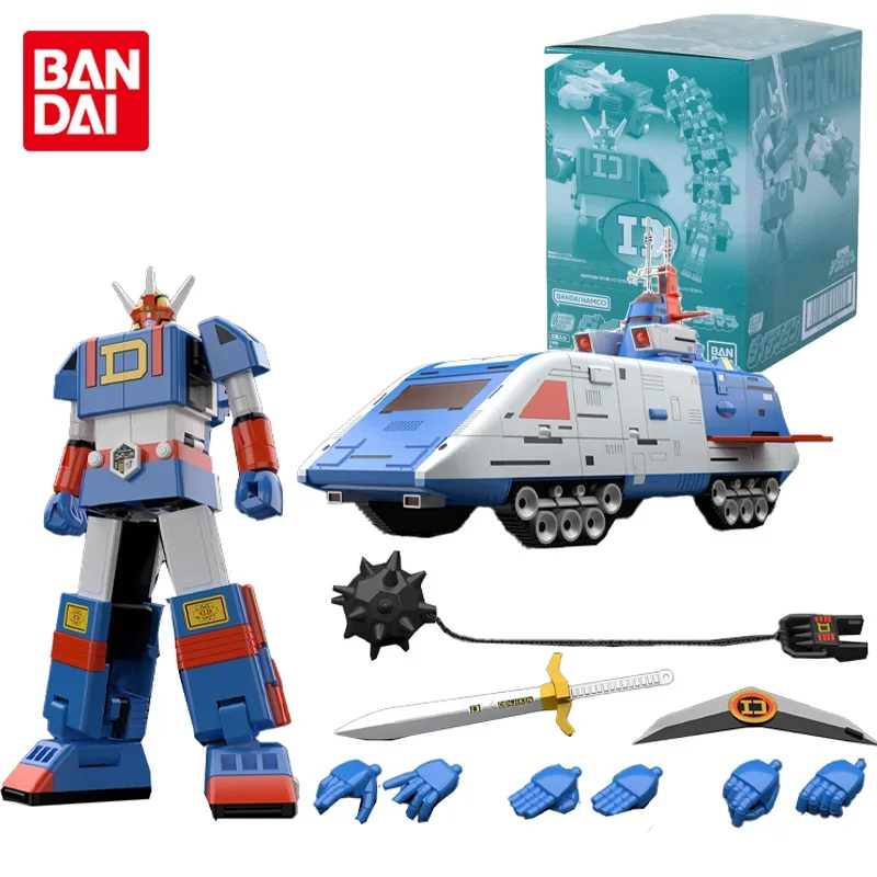 Bandai Original SMP Denshi Sentai Denziman Denzi Tiger Daidenzin  Anime Action Figure Toys for Boys Girls Kids Birthday Gifts