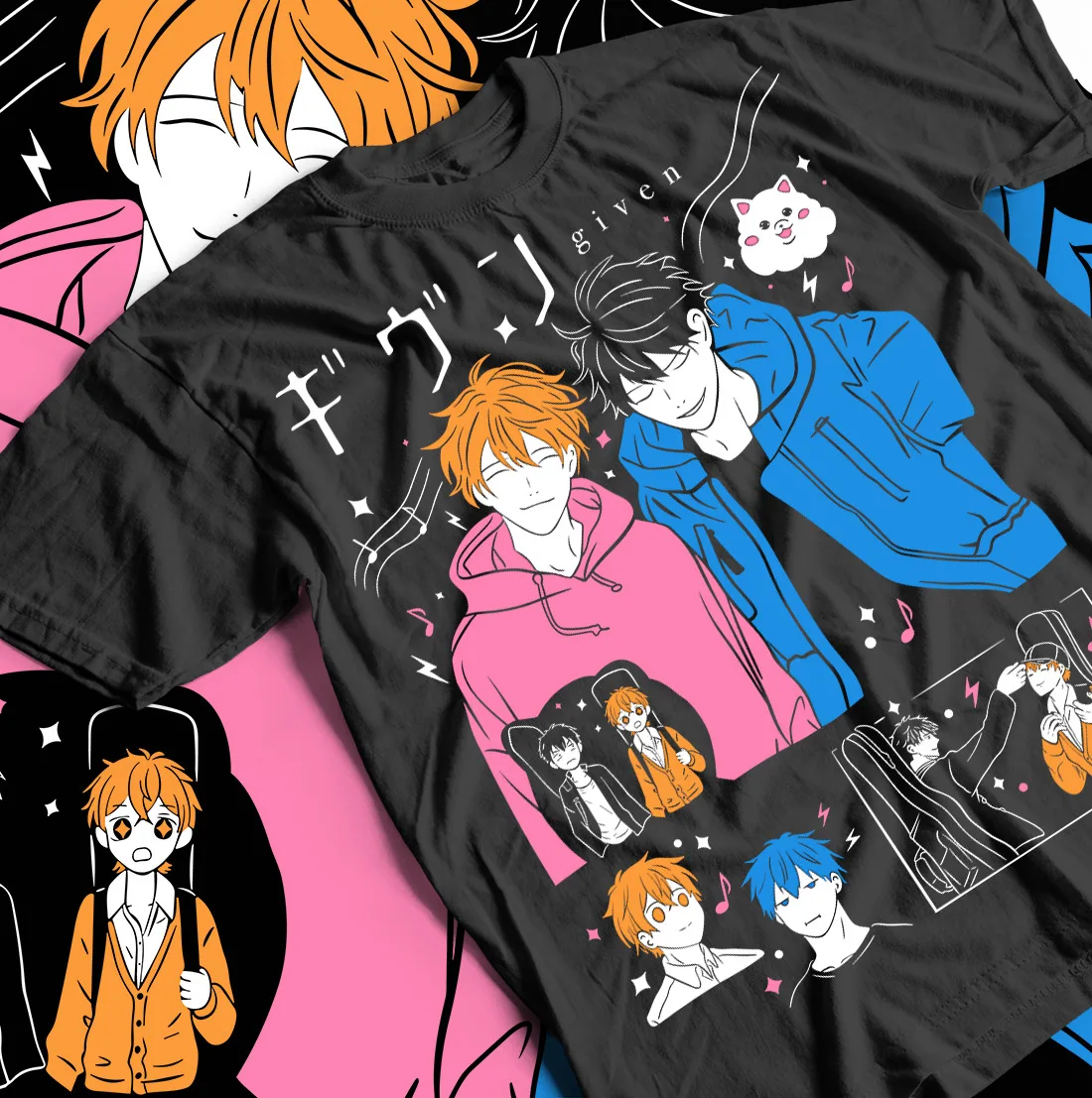 

Graphic T-shirt Sato Mafuyu Kawaii Girl Gifts Shirt Anime Given - All Sizes