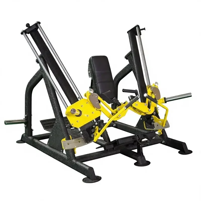 Commercial Gym Fitness New Lever Plate Loaded Strength Training Bent Over Standing Linear Row Machine