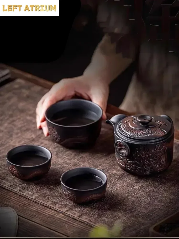 juego-de-tazas-de-te-de-ceramica-purpura-dragon-gaiwan-juego-de-te-portatil-infusor-de-te-para-viajes-al-aire-libre-tetera-retro-y-juego-de-tazas-vajilla-exquisita