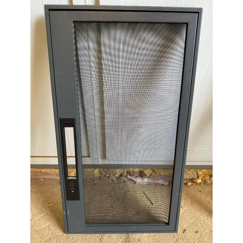 Customization Modern Anti-theft Window Screens Aluminum Frame Swing Open Insect & Security Screens with Stainless Steel Wire Mes