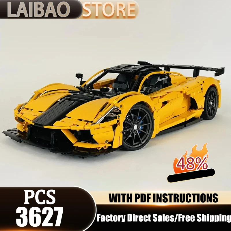 

City Cars Model Moc Building Blocks F5 Champion Speed Cars Model Technical Bricks DIY Assembly Construction Holiday Toys Gift