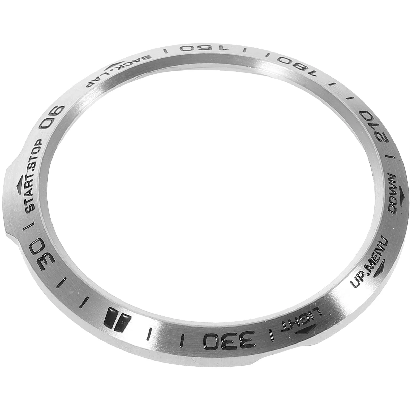 

1pc Metal Watch Bezel For Fenix 6X Protective Cover Scaled Case Watch Ring Durable Lightweight Compatible With 6X