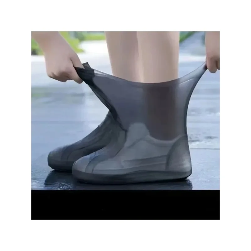 

Latex WaterProof Shoe Covers Unisex Shoes Protectors Reusable Non-Slip Rain Boot Overshoes Walking Shoes Accessories