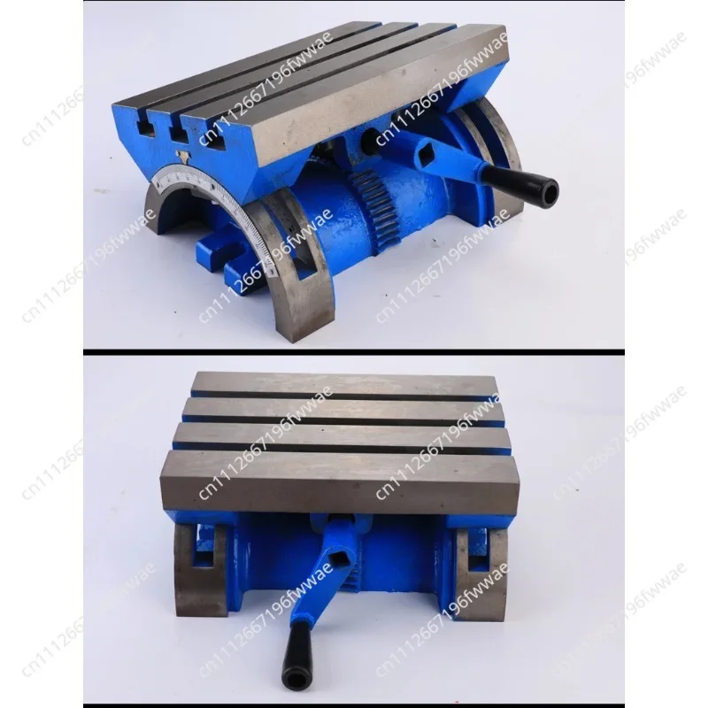 7 Inch Adjustable Angle Worktable, Tiltable Angle Platform, Milling Machine, Drilling Machine Worktable