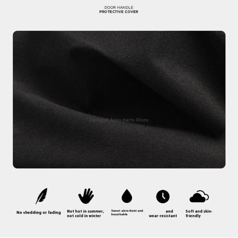 Universal Car Handle Protectors Non Slip Grip Interior Accessory Simple Installs