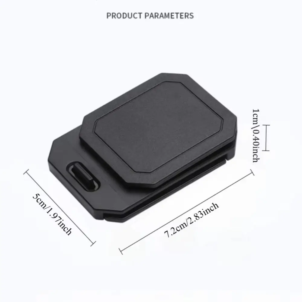 Universal Anti-Slip Car Seat Belt Comfort Clip Square ABS Seat Belt Fixing Clips Simple Clamp Neck Relief & Shoulder Protector view 5