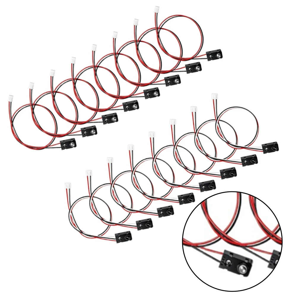 8 Pairs IR Break Beam Sensor Switch 5mm Photoelectric Module 30cm Detection Range For DIY Electronics For Arduino Automation Pro