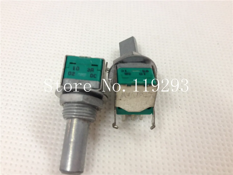 [BELLA]Japan ALPS 9011 double potentiometer A10K A20K A50K 20MMF--10pcs/lot