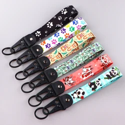 Cartoon Pandas Sloth Eagle Beak Keychain Little Dinosaurs Key Holders Motorcycles Cars Keychain Bah Accessories Key Ring Gifts