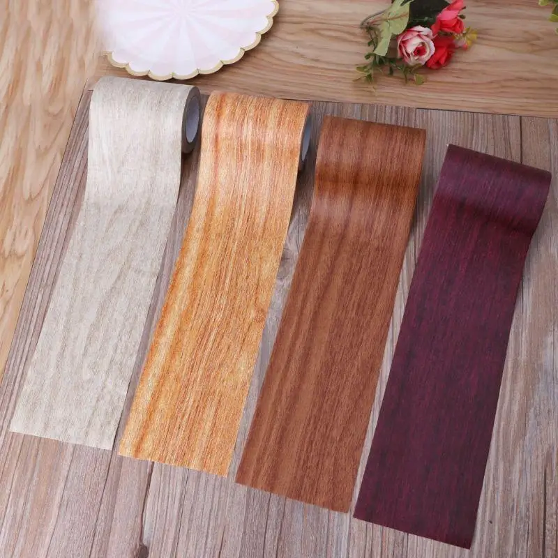 Multipurpose Realistic Grain Patch Adhesive Wallpaper Decal Decoration Tape Furniture Rep DIY Tape