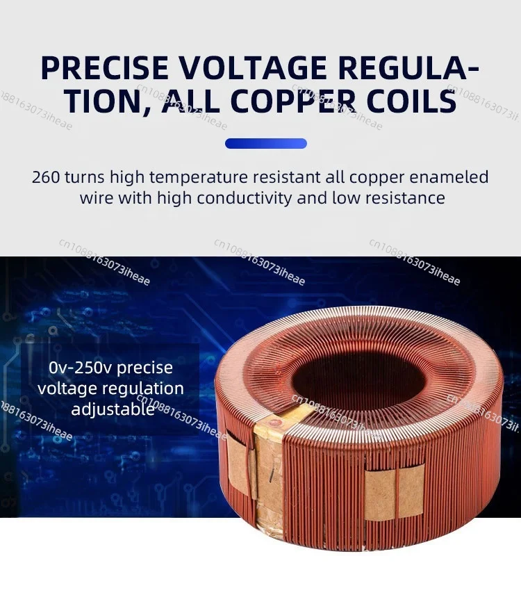 High Efficiency 3 Phase 380v Manual Voltage Regulator/variac Transformer 3kva