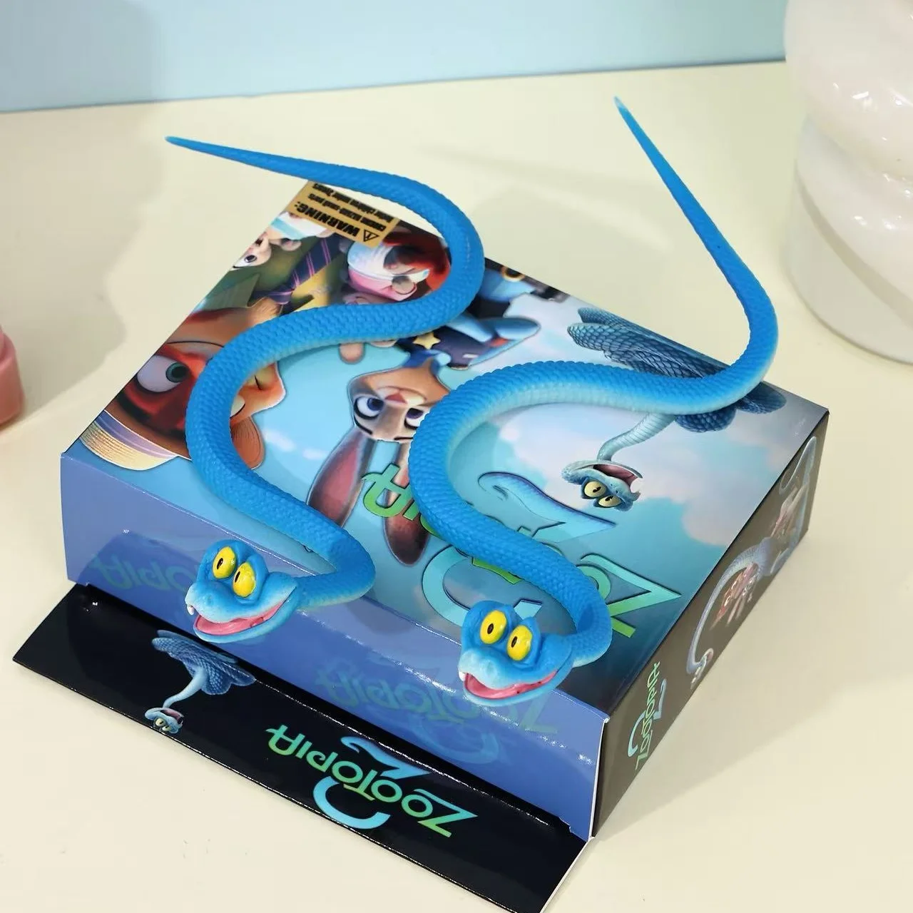 Zootopia2 Gary De Snake Figura animata mobile da collezione Modello di cartone animato Bambola Personaggio squisito Giocattolo Ornamento per i fan