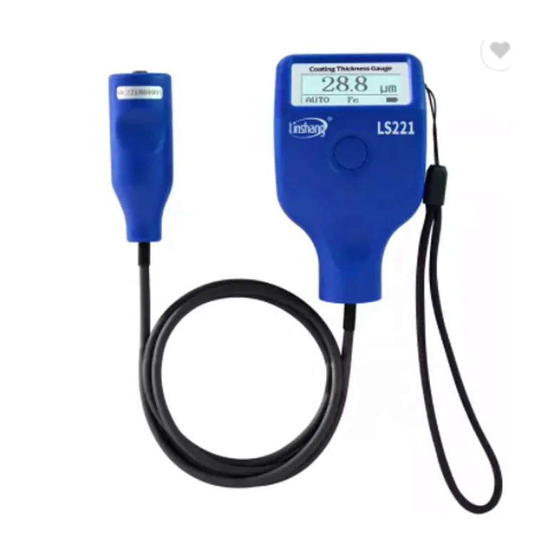 LS221 Seperate Dry Film Thickness Gauge Coating Thickness Meter for Non-magnetic Coating Painting