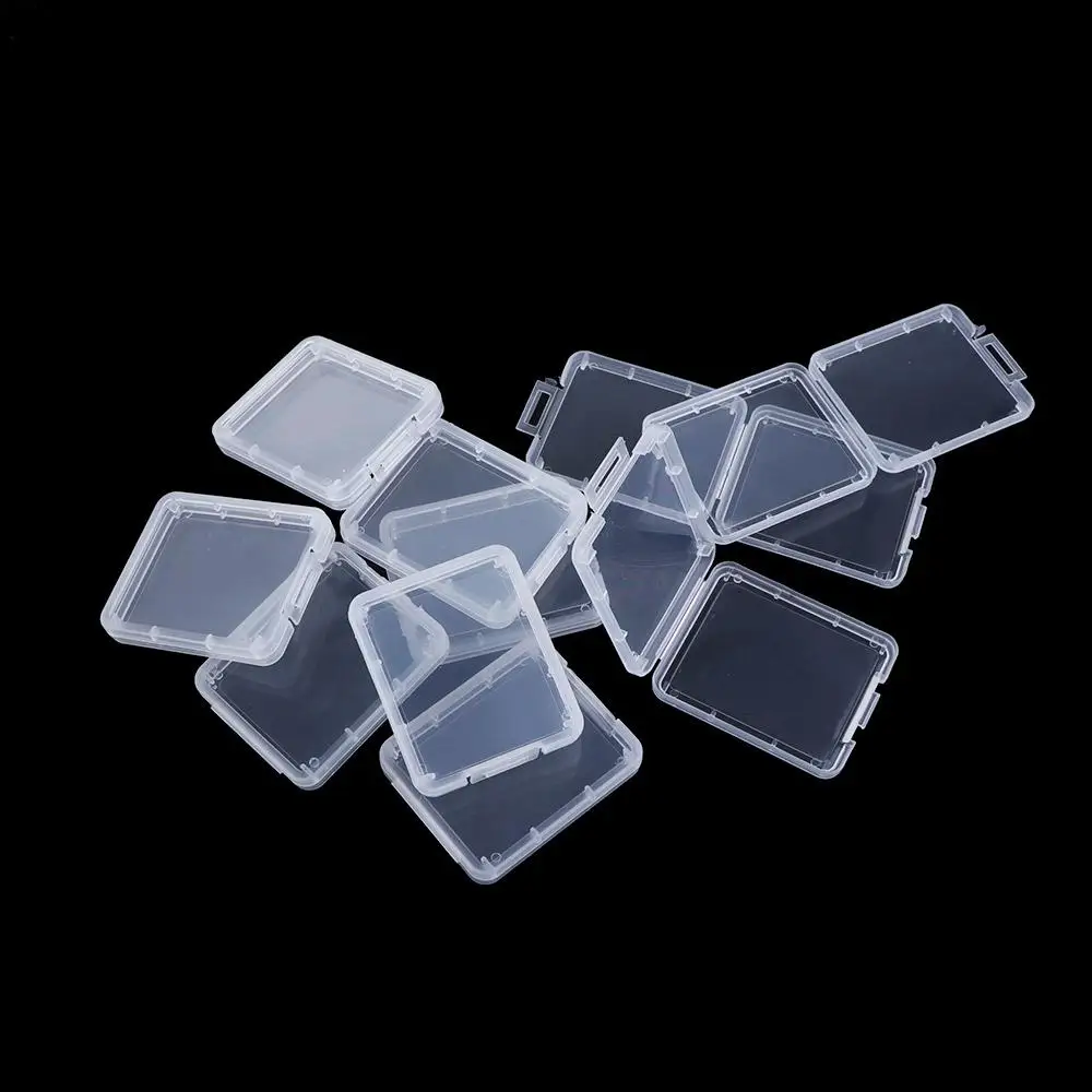 

Пластиковые портативные аксессуары для карт Anit-Lost, практичные чехлы для карт памяти, коробка для карт памяти, защитный чехол, держатель для SD-карты