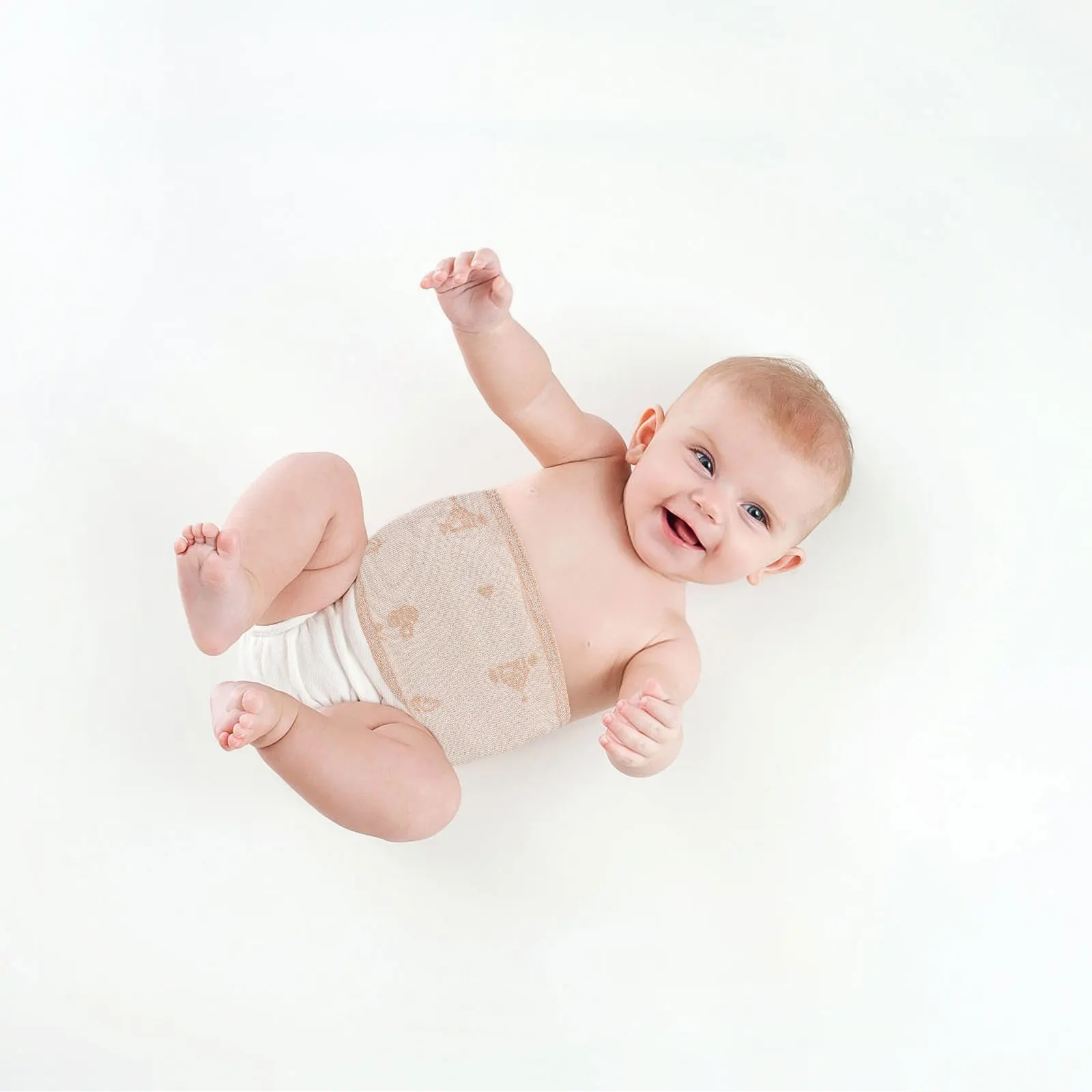 

Postpartum Belly Wrap Protectors for Infant Colored Cotton Newborn Bands