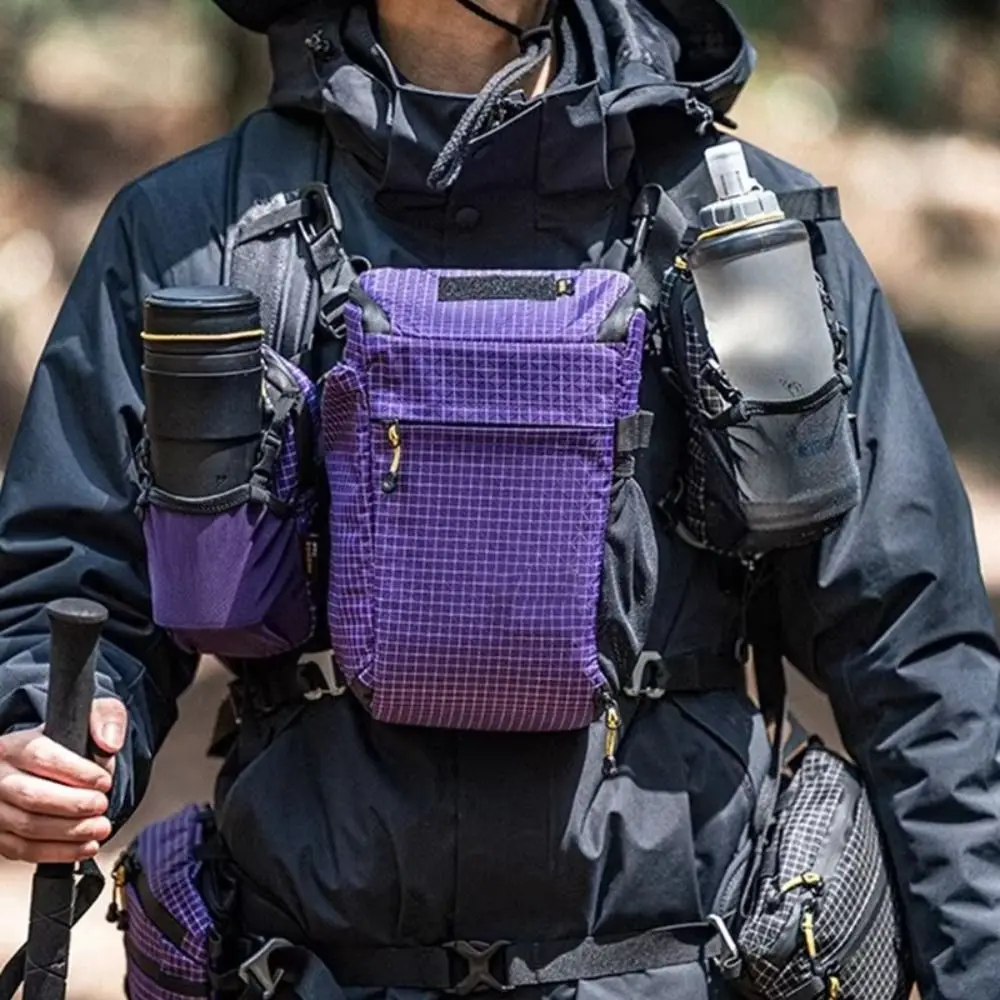 Quick-Adjust Strap Outdoor Phone Bag Backpack Expansion Waterproof Water Bottle Holder Bag Shoulder Bag Lightweight