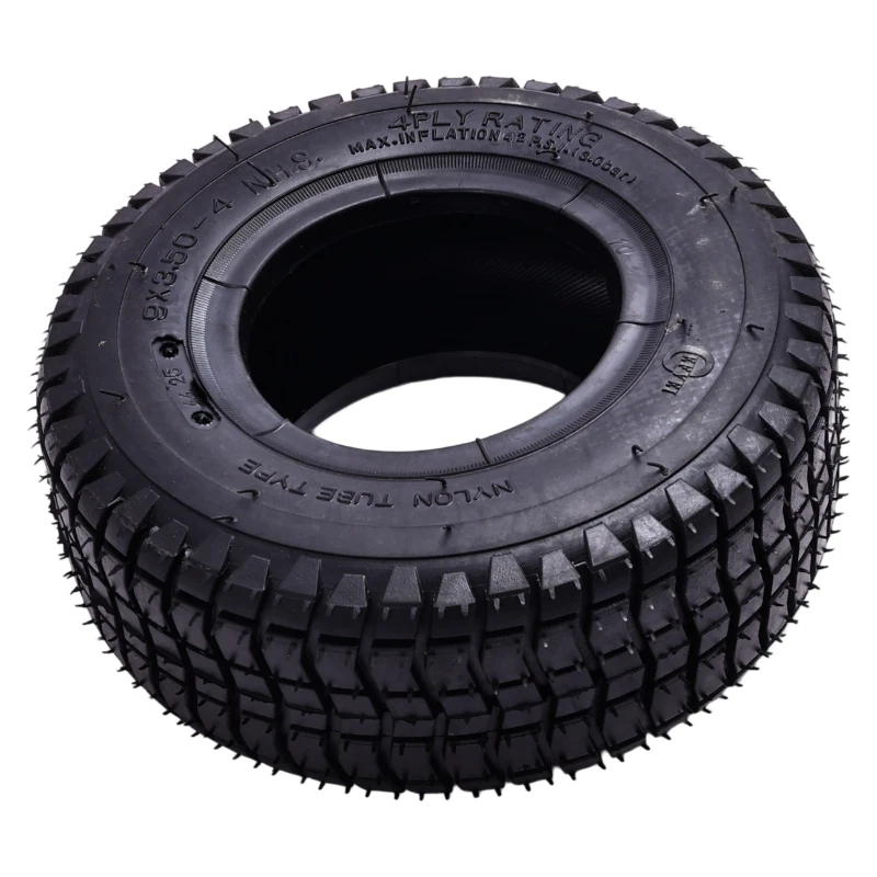 9 Inch 9x3.50-4 Pneumatic Tire 9x3.5-4 Tyre for Electric Tricycle Elderly Ecooter Go Kart Mobility Scooter Tire