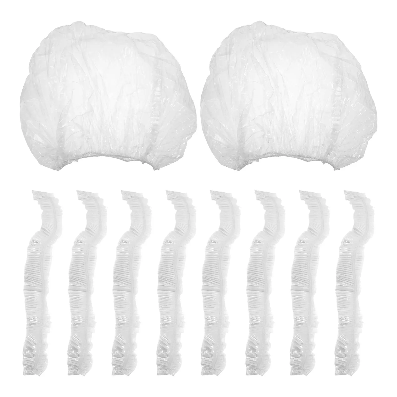 10Pcs Bucket Dust Covers Elastic Outdoor Heavy Duty Protective Lids for Rainwater Collection and Storage