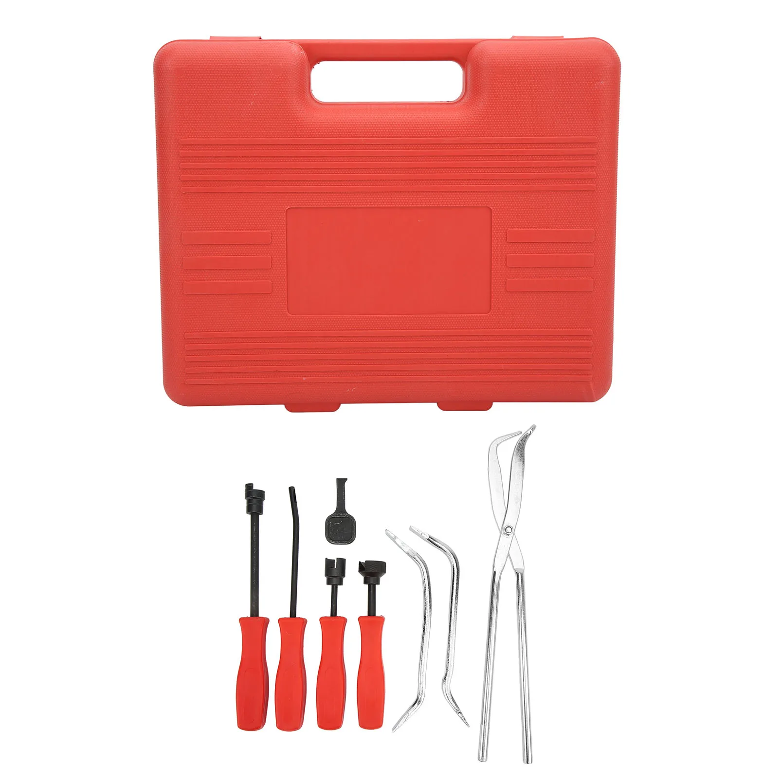 

Brake Puller Tool Kit Universal 45 Steel Oxidation Chromate Coating with Storage Box Brake Adjusting Tool