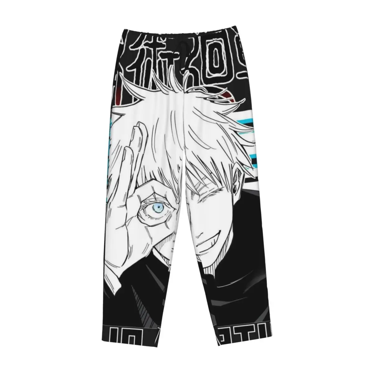 

Custom Jujutsu Kaisen Women Pajama Pants Lounge Sleep Sleepwear Bottoms with Pockets
