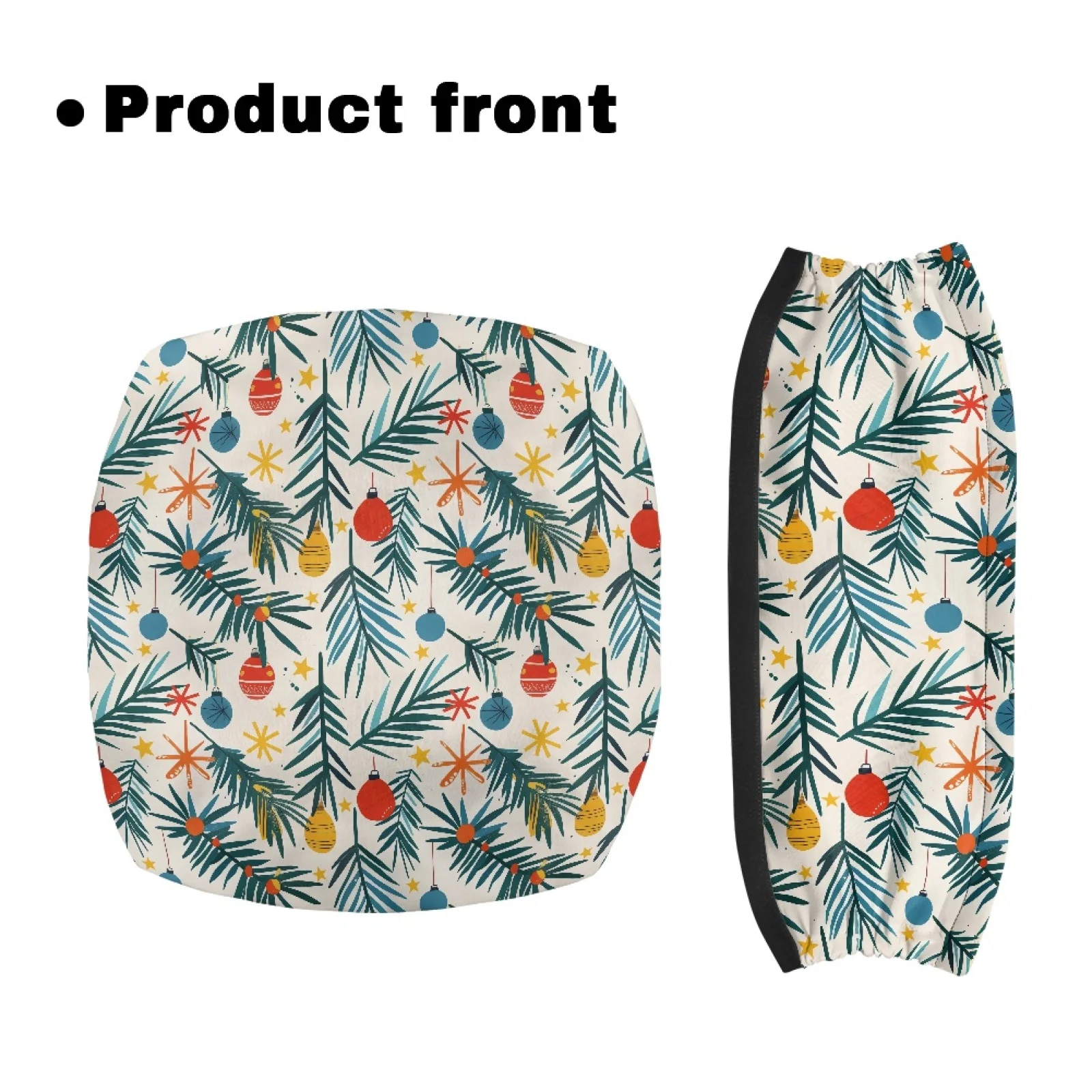 Coloranimal Palm Trees 2PCS Walker Seat Cover for Family Walker Rollator Seat Back Cover New Arrival