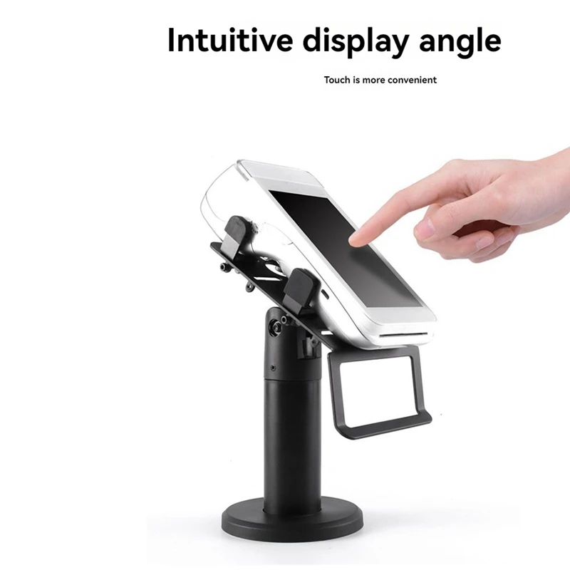 Hot Pos Machine Stand 360 Degrees Rotatable Pos Display Cashier Display Holder Credit Card Machine Stand Counter Stand