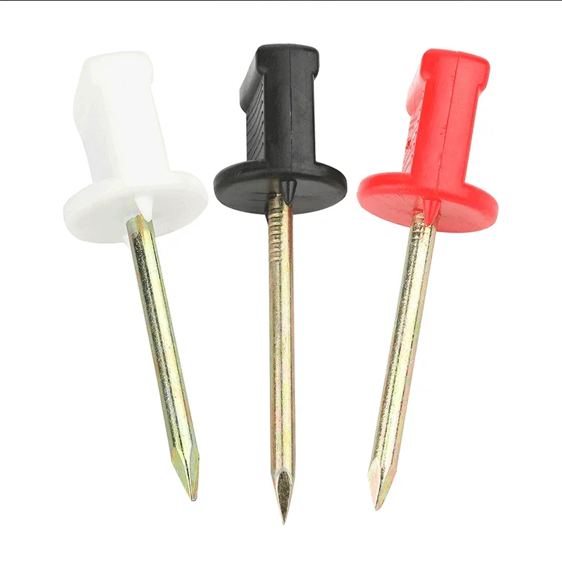 12pcs Archery Accessories Nail Pins Compound Bow Durable Manganese Steel Material Fixed Target Paper Archery Target Pin