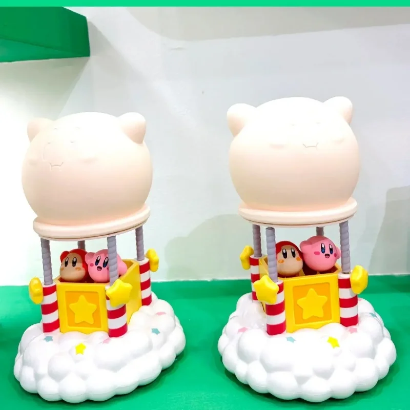 

In stock Kirby Figure Kirby of Star Air Balloon Touch Light High Quality Clap Lamp Cute Lights Toy Gift to Kids Fan Collection