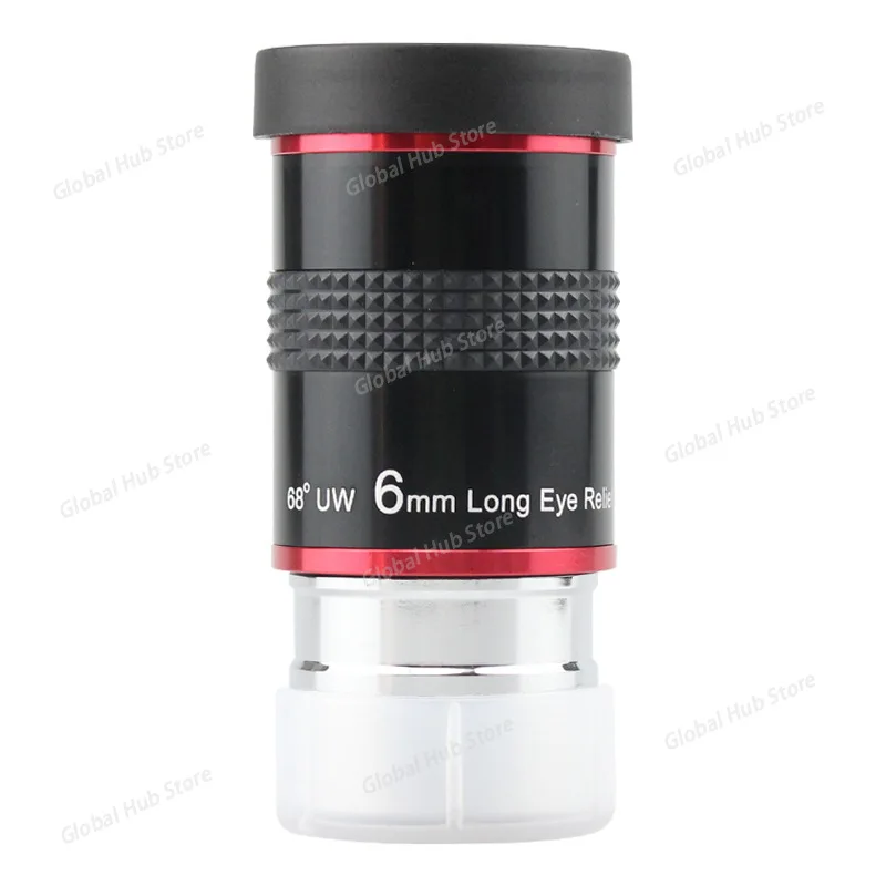 Ultra-wide-angle 68-degree Eyepiece for Uw6mm Planetary High-power Astronomical Telescope Accessory 5P9919H Neutral