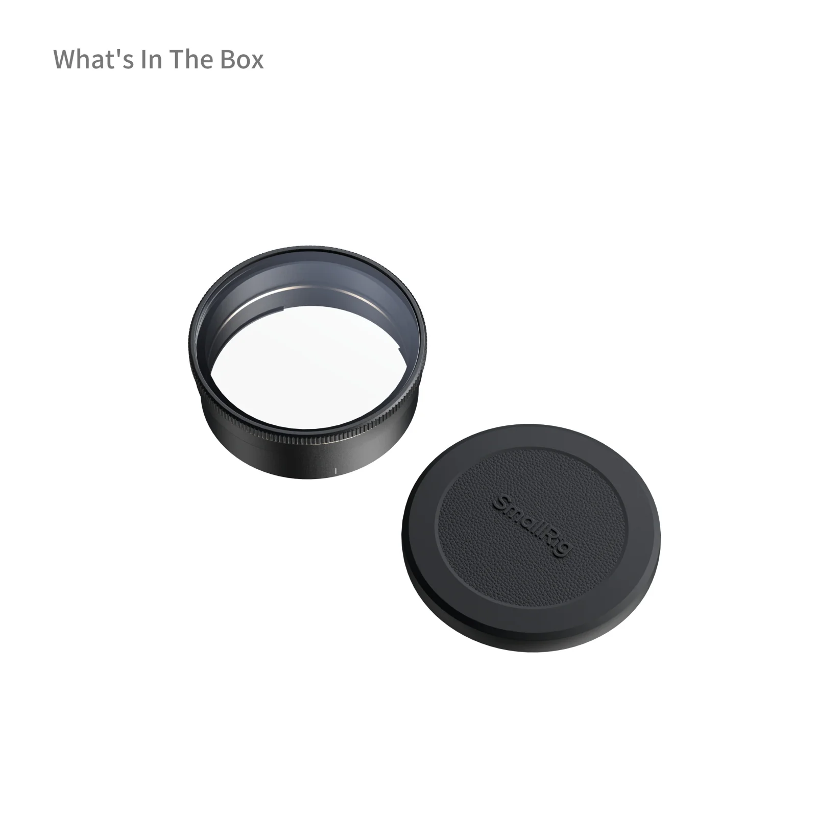 SmallRig lensbeschermkap voor RICOH GR IV, frame van aluminiumlegering, getextureerd leer passend bij de camerabody -5680